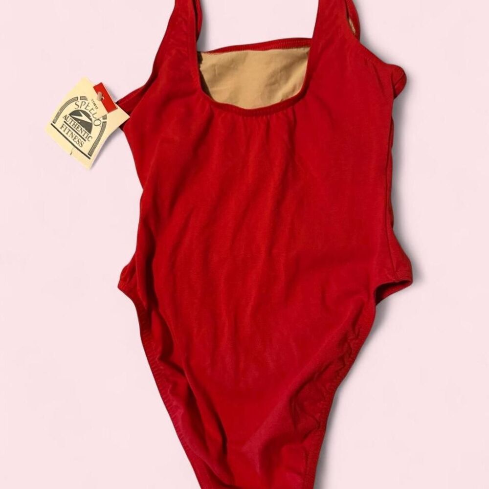 Speedo Women's Red Swimsuit-one-piece